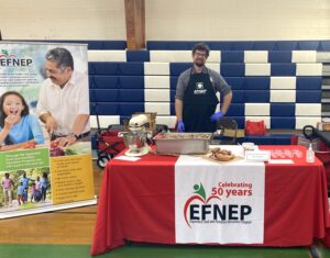 efnep educator at event