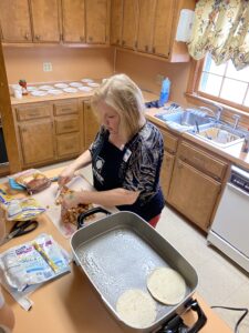 Patty cooking