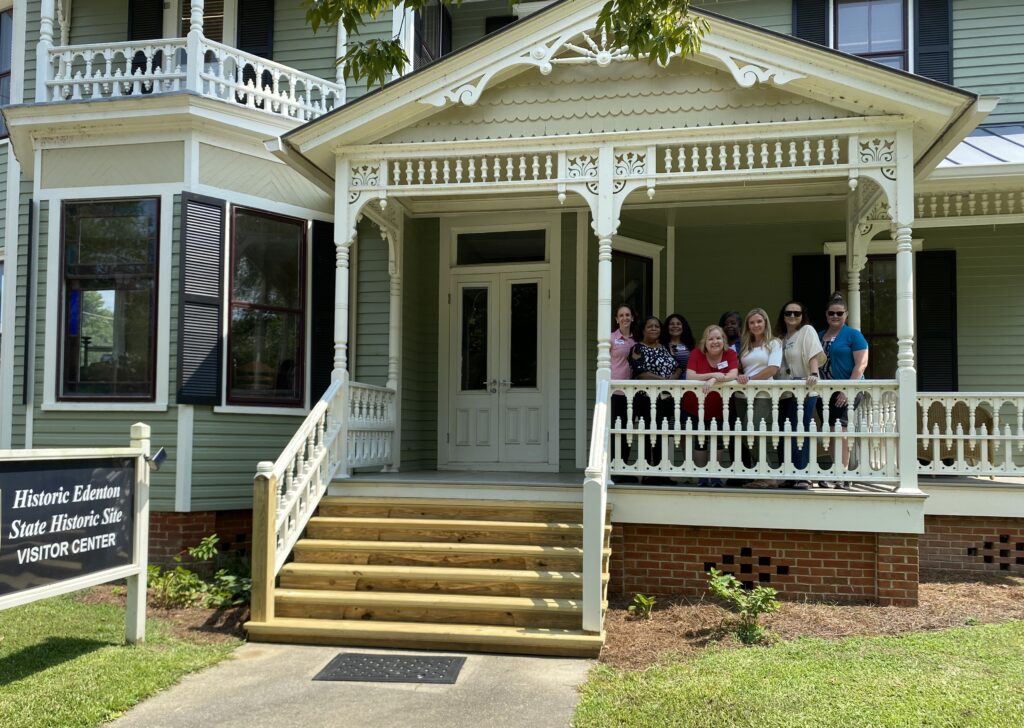 Staff at Historic Edenton Visitor Center