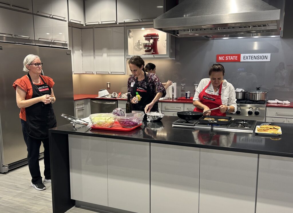 staff recipe demonstration 