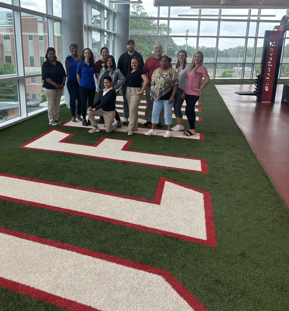 Group photo at Well Rec